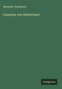 Alexander Kaufmann: Caesarius von Heisterbach, Buch