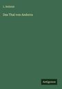 L. Rellstab: Das Thal von Andorra, Buch