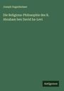 Joseph Gugenheimer: Die Religions-Philosophie des R. Abraham ben David ha-Levi, Buch