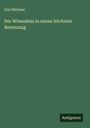 Carl Büchner: Der Wiesenbau in seiner höchsten Benutzung, Buch