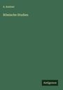 A. Kestner: Römische Studien, Buch