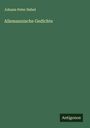 Johann Peter Hebel: Allemannische Gedichte, Buch