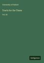 University Of Oxford: Tracts for the Times, Buch