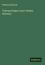Wilhelm Keferstein: Untersuchungen ueber Niedere Seethiere, Buch