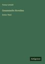Fanny Lewald: Gesammelte Novellen, Buch
