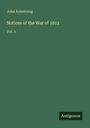 John Armstrong: Notices of the War of 1812, Buch