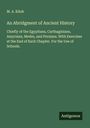 M. A. Kiloh: An Abridgment of Ancient History, Buch