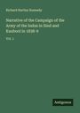 Richard Hartley Kennedy: Narrative of the Campaign of the Army of the Indus in Sind and Kaubool in 1838-9, Buch