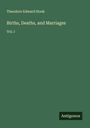 Theodore Edward Hook: Births, Deaths, and Marriages, Buch