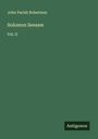 John Parish Robertson: Solomon Seesaw, Buch
