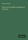 Robert Chambers: History of the English Language and Literature, Buch