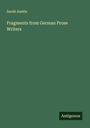 Sarah Austin: Fragments from German Prose Writers, Buch