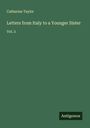 Catharine Taylor: Letters from Italy to a Younger Sister, Buch