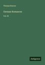 Thomas Roscoe: German Romances, Buch