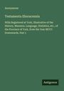 Anonymous: Testamenta Eboracensia, Buch