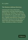 W. G. Lyford: The Western Address Directory, Buch