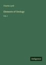 Charles Lyell: Elements of Geology, Buch