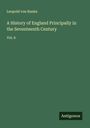 Leopold von Ranke: A History of England Principally in the Seventeenth Century, Buch