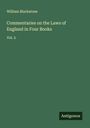 William Blackstone: Commentaries on the Laws of England in Four Books, Buch