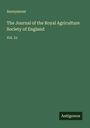 Anonymous: The Journal of the Royal Agriculture Society of England, Buch