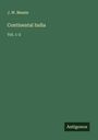 J. W. Massie: Continental India, Buch