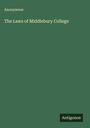 Anonymous: The Laws of Middlebury College, Buch