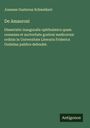 Joannes Gustavus Schweikert: De Amaurosi, Buch
