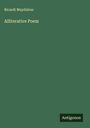 Ricardi Maydiston: Alliterative Poem, Buch