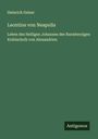 Heinrich Gelzer: Leontios von Neapolis, Buch