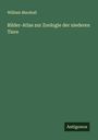 William Marshall: Bilder-Atlas zur Zoologie der niederen Tiere, Buch