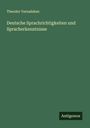 Theodor Vernaleken: Deutsche Sprachrichtigkeiten und Spracherkenntnisse, Buch