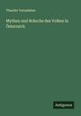 Theodor Vernaleken: Mythen und Bräuche des Volkes in Österreich, Buch