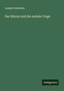 Joseph Scheicher: Der Klerus und die soziale Frage, Buch