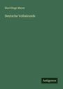 Elard Hugo Meyer: Deutsche Volkskunde, Buch