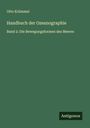 Otto Krümmel: Handbuch der Ozeanographie, Buch