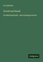 Carl Spitteler: Gerold und Hansli, Buch