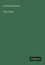 Diedrich Speckmann: Neu-Lohe, Buch