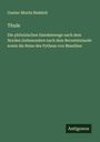Gustav Moritz Redslob: Thule, Buch