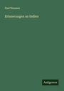 Paul Deussen: Erinnerungen an Indien, Buch