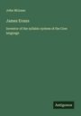 John Mclean: James Evans, Buch