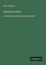 Max Lehmann: Sentenzenschatz, Buch