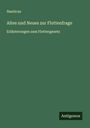 Nauticus: Altes und Neues zur Flottenfrage, Buch