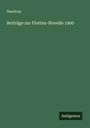 Nauticus: Beiträge zur Flotten-Novelle 1900, Buch