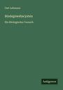 Carl Lehmann: Bindegewebscysten, Buch