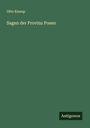 Otto Knoop: Sagen der Provinz Posen, Buch