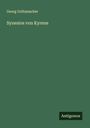 Georg Grützmacher: Synesios von Kyrene, Buch