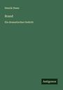 Henrik Ibsen: Brand, Buch