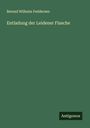 Berend Wilhelm Feddersen: Entladung der Leidener Flasche, Buch