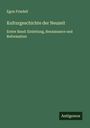Egon Friedell: Kulturgeschichte der Neuzeit, Buch