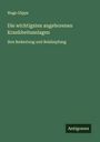 Hugo Dippe: Die wichtigsten angeborenen Krankheitsanlagen, Buch